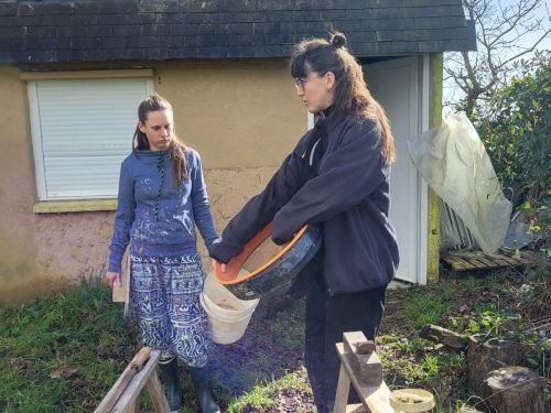 29 & 30 Mars - Formation enduit terre ( pratique enduit de finition)