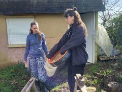 29 & 30 Mars - Formation enduit terre ( pratique enduit de finition)
