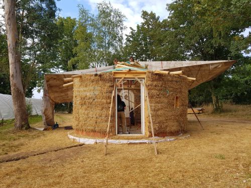 12 au 14 Juillet - Formation - Apprendre à construire une paillourte