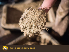 Enduit terre et chaux sur paille