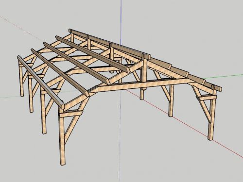 Initiation à la charpente traditionnelle