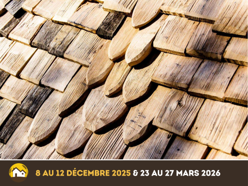 Bardeaux de châtaigniers