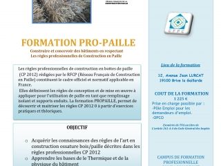 FORMATION PROPAILLE BRIVE LA GAILLARDE