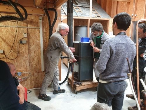 Installation de chauffage central
