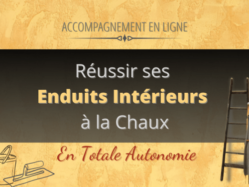 Réussir tes Enduits Intérieurs à la Chaux (en ligne + accompagnement)