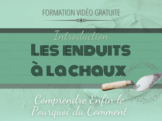 Formation GRATUITE aux Enduit à la Chaux