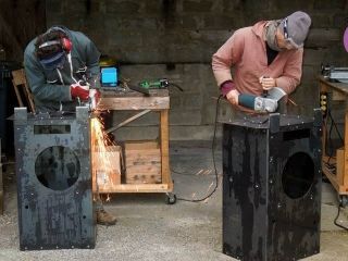 Fabrication d'un poêle bouilleur