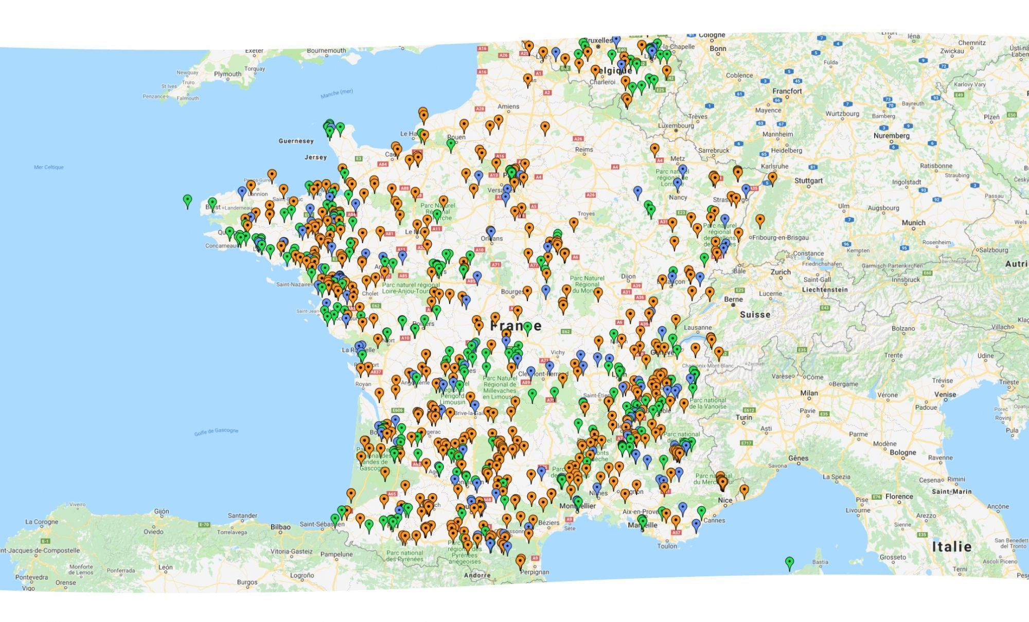 Le plus grand réseau de l'habitat écologique
