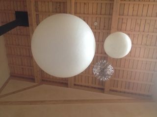 grande maison paille, enduits terre