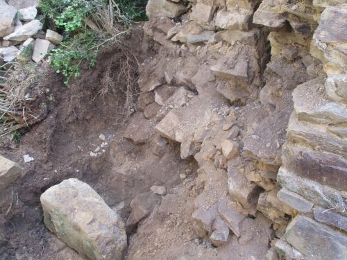 Reprise de maçonnerie de pierre