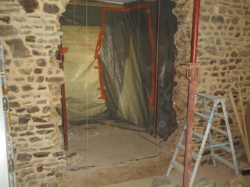 Ouverture dans un mur de refend
