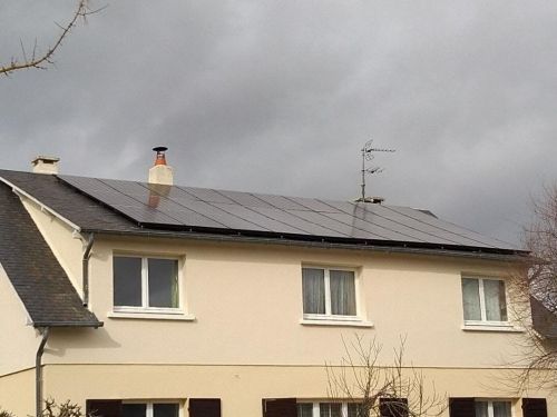 installation photovoltaique 9kw en autoconsommation avec revente du surplus à marmagnes dans le 18(CHER)