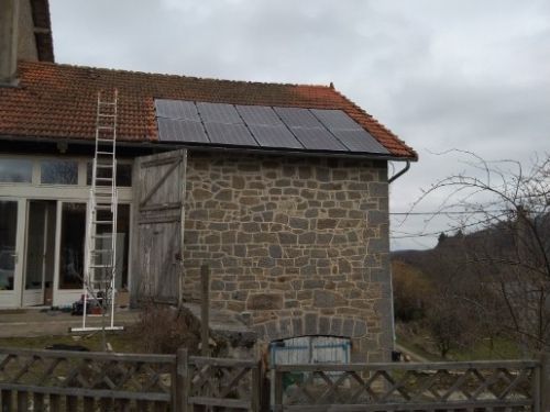 installation photovoltaique 3kw en autoconsommation avec revente du surplus à sardent dans la creuse