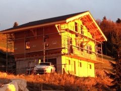 Construction d'un chalet en Haute-Savoie 74250