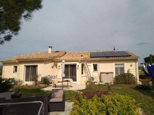 Installation photovoltaique 3kw en autoconsommation avec revente du surplus en Dordogne (24)