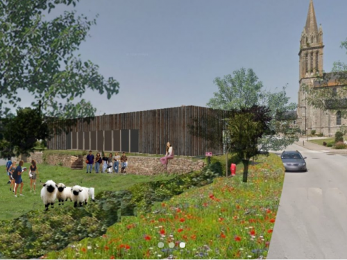 ITE Paille pour une salle polyvalente