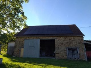 Installation photovoltaique 9kw en revente totale à saint Yrieix la perche en Haute Vienne