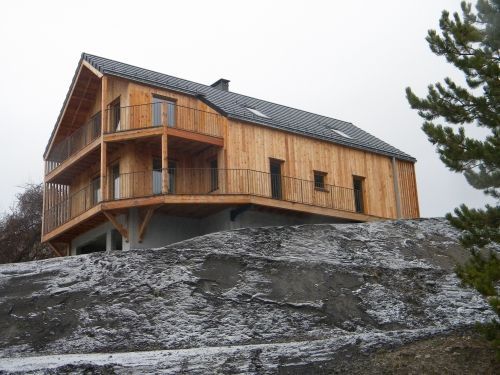 Maison paille d'architecte