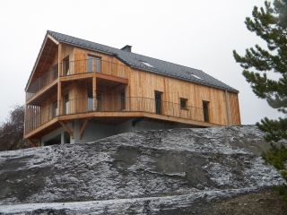 Maison paille d'architecte