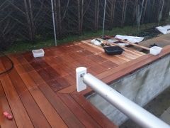 réalisation d'une terrasse bois
