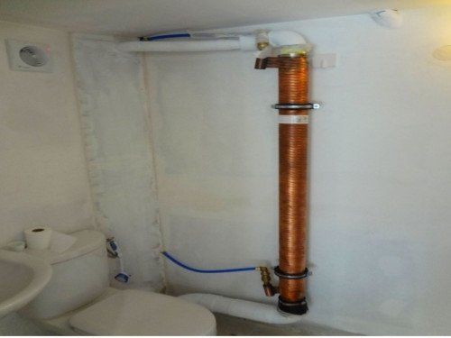Récupération de chaleur sur les eaux usées chaudes