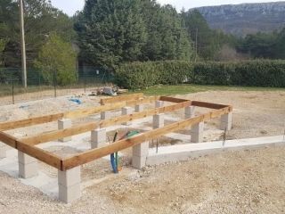 Montage studio de jardin