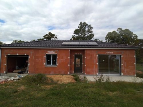 installation photovoltaique 1,2 kw en autoconsommation à veyrac dans la haute vienne