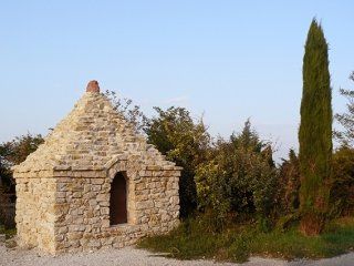 Construction d'une borie