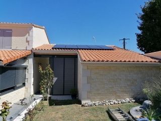 installation photovoltaique 3 kw en autoconsommation avec vente de surplus à gond-pontouvre en charente