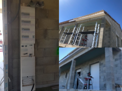Pose installation électrique en kit - Maison neuve - Ardèche (07)