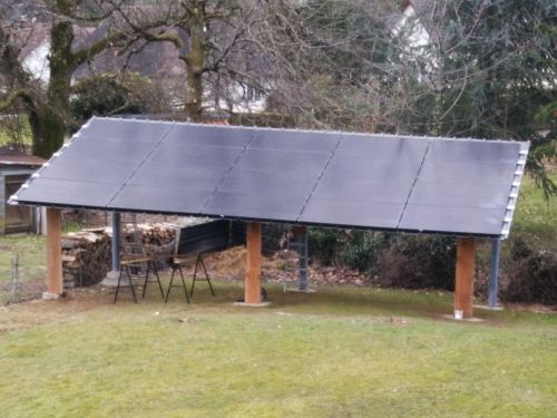 installation photovoltaique 6.6 kw en autoconsommation avec vente du surplus à saint yrieix la perche en haute vienne