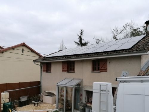 installation photovoltaique 6kw en autoconsommation avec vente du surplus à isle en haute vienne
