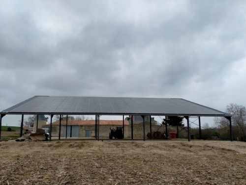 installation 100 kw réalisée pour notre partenaire arkolia à taizé dans les deux sévres