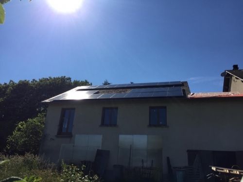 installation 9 kw en autoconsommation avec vente du surplus à masseret en corréze