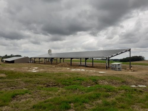 installation de 2 fois 100 kw réalisée pour notre partenaire arkolia à saint martin dans le gers