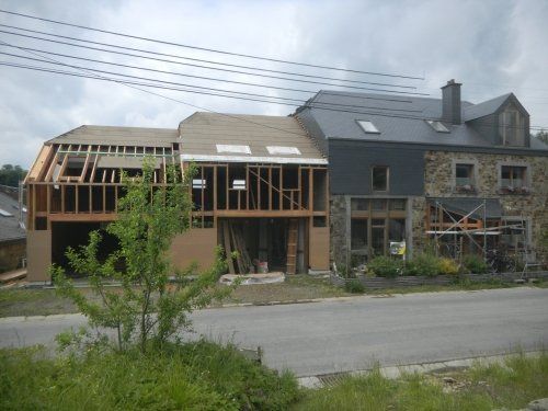 Extension d'une maison unifamiliale et création d'un gîte ECO-BIO pour cyclistes