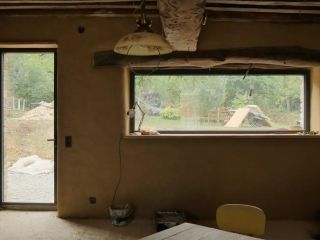 Enduit terre et chanvre