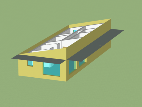 Etude thermique maison paille bioclimatique