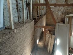 Béton de chanvre - Rénovation d'une maison alsacienne à Mutzig