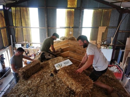 Tiny Guitoune isolation Paille