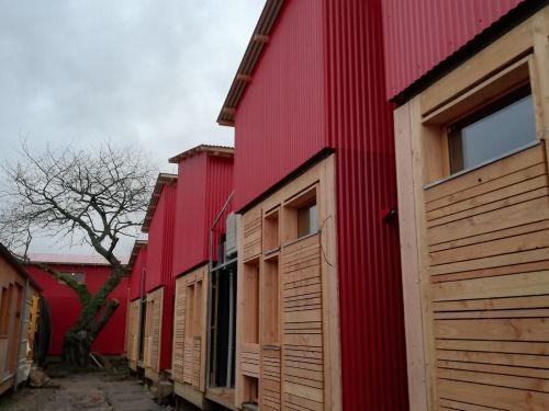 Construction 30 logements démontables