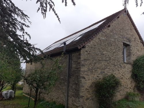 installation 6 kw en autoconsommation avec vente du surplus à jumilhac-le-grand en dordogne.