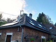 installation photovoltaique 4,620 kw en autoconsommation avec vente du surplus en corrèze à saint-jal