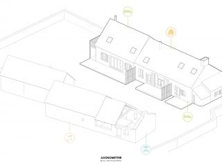 RENOVATION D'UN ECOLIEU - au fil de la butte