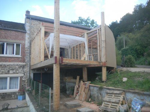 Projet d'extension en façade à rue d'une maison unifamiliale