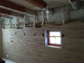 Béton de chanvre - ancienne ferme Lorraine