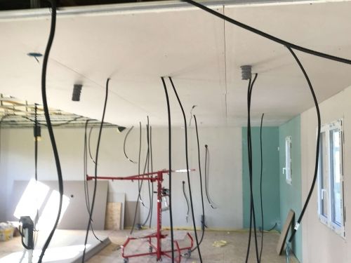 Pose pieuvre électrique prête à poser dans l'Ain