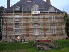 Rénovation extérieure d'un château du 16ème