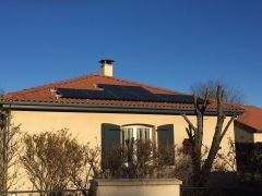 Installation photovoltaique 3 kw en autoconsommation avec vente du surplus à saint-gènes-champanelle dans le puy de dôme