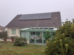 installation photovoltaique 6kw en autoconsommation avec vente du surplus à saint yrieix la perche en haute vienne